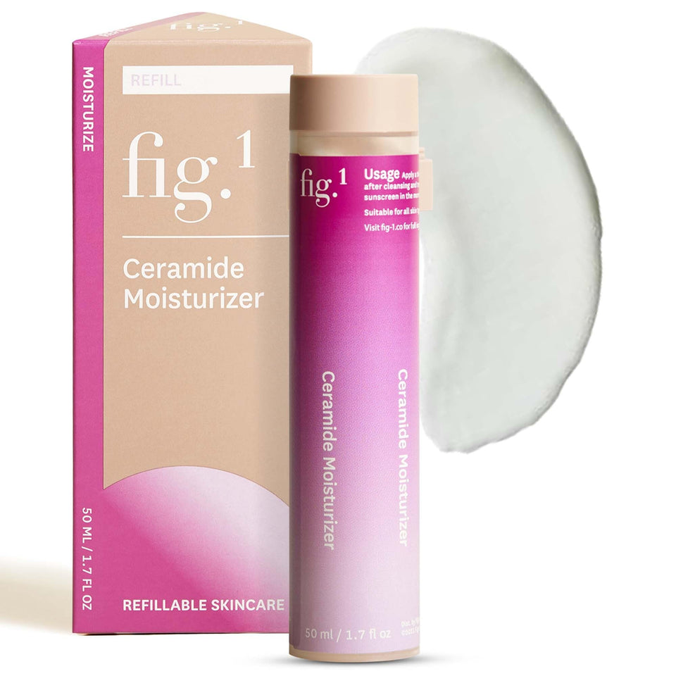 Fig.1 refill cartridge front view showing compact packaging and eco benefit