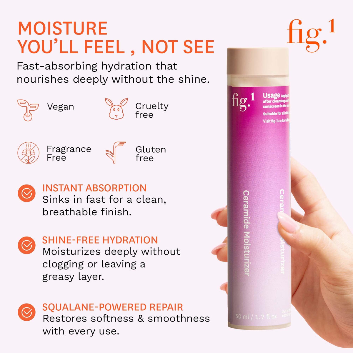 Fig.1 cartridge inserted into glass bottle demonstrating refillable sustainability