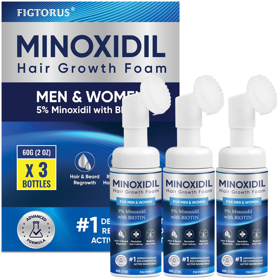 FIGTORUS front packaging showing foam cans and benefits