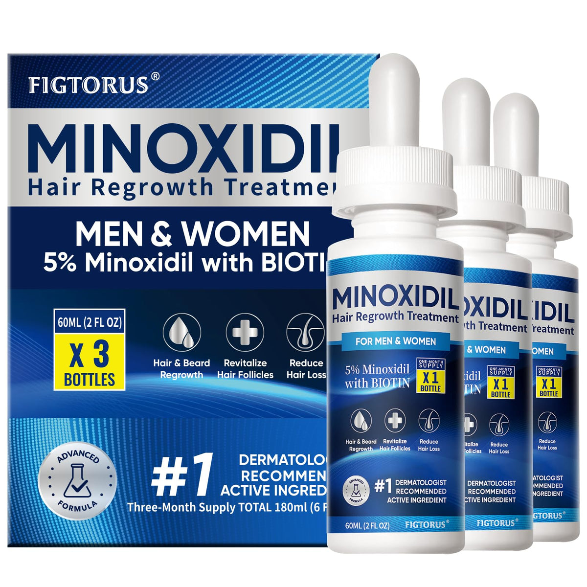 FIGTORUS front packaging showing 180ml bottle and product benefit