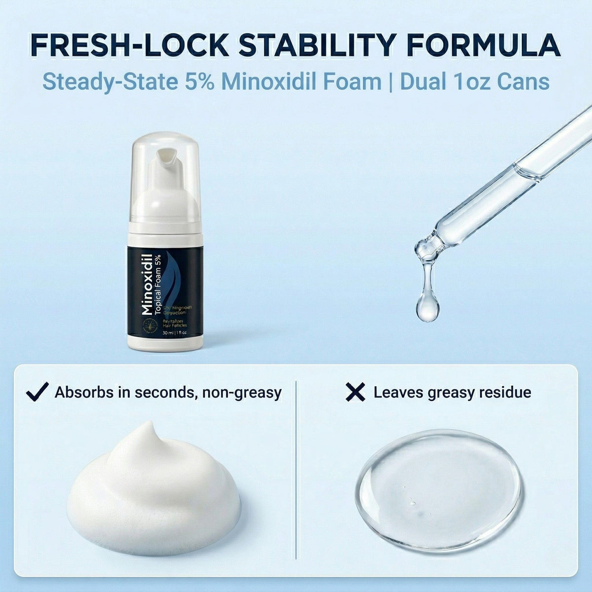 Fiimiu can nozzle close-up showing precise foam dispensing for easy use