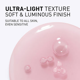 Filorga texture close-up of serum drop showing lightweight hydration benefit