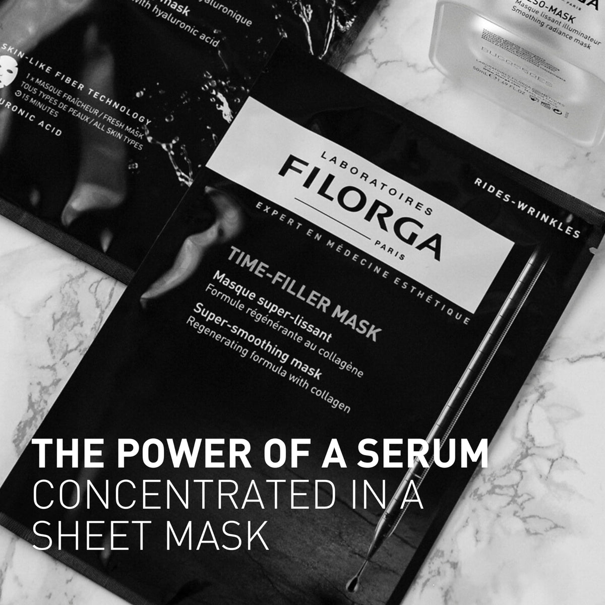 Filorga close-up of mask texture demonstrating soft comfortable fit