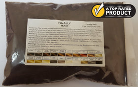 Finally Hair close-up fiber texture highlighting keratin fibers for natural volume