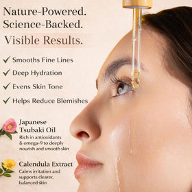 Finally oil used with gua sha stone showing glide and massage benefit