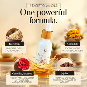Finally oil texture pool displaying silky finish and fast absorption benefit