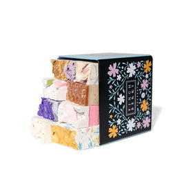 FinchBerry front box packaging showing eight artisan soap bars and gifting appeal