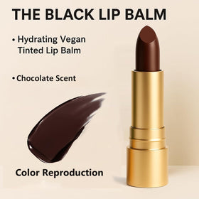 Finding Ferdinand balm texture swipe showing sheer color and moisturizing finish benefit