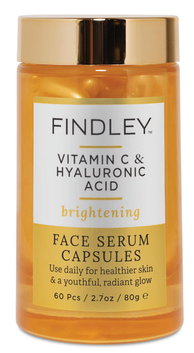 Findley front packaging showing bottle and label, highlights product identity and convenience