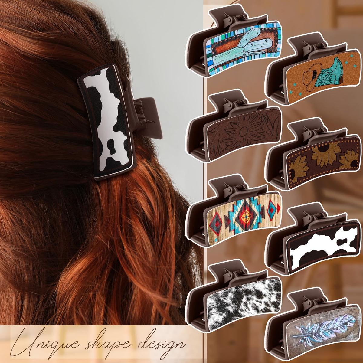 FineCheer side view revealing metal spring and sturdy clip construction