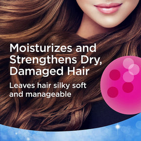 Finesse dispensing conditioner from bottle demonstrating easy use