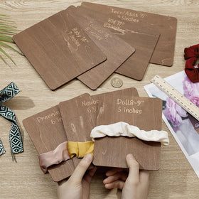 FINGERINSPIRE wood grain and smooth edge detail for durable handling benefit