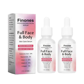 FINONES front bottle view showing sleek packaging and product benefits