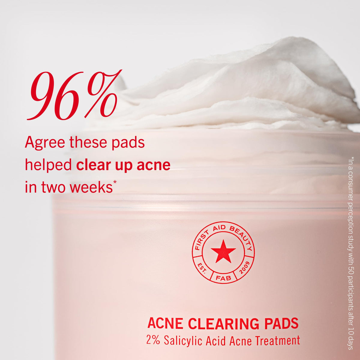 First Aid Beauty label close-up highlighting gentle formula and key claims