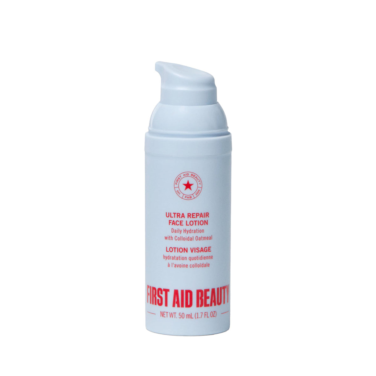 First Aid Beauty front jar showing product packaging and quick hydration benefit