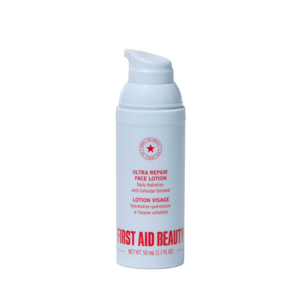 First Aid Beauty front jar showing product packaging and quick hydration benefit