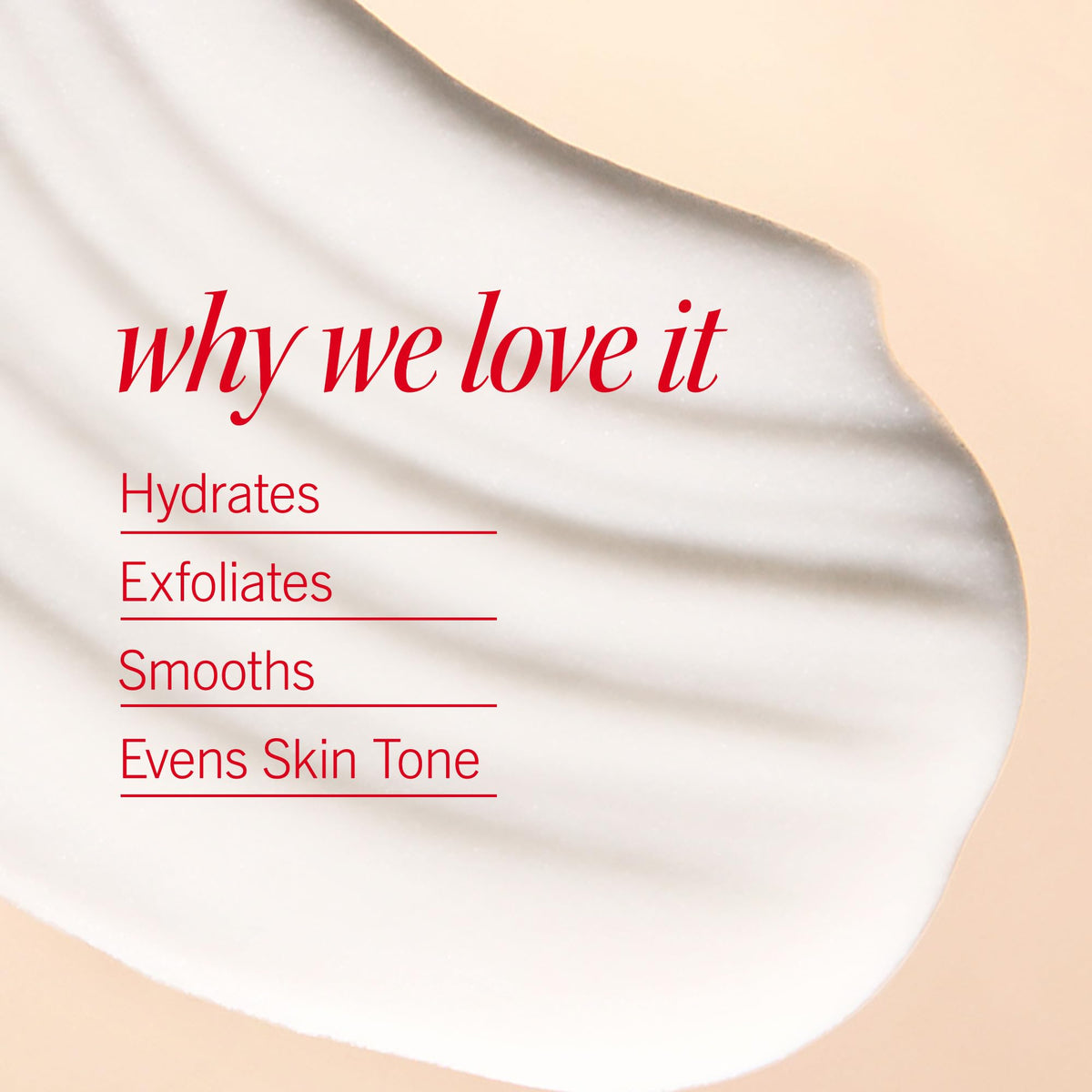 First Aid Beauty texture close-up revealing lightweight cream for fast absorption