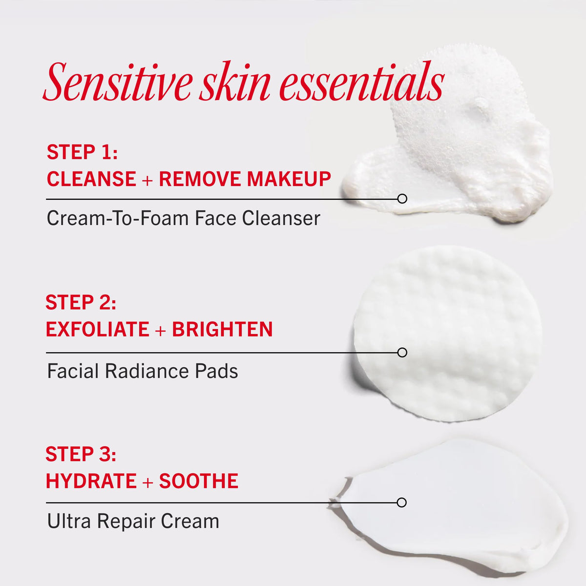 First Aid Beauty Facial Radiance Pad close-up showing pre-soaked gentle exfoliation