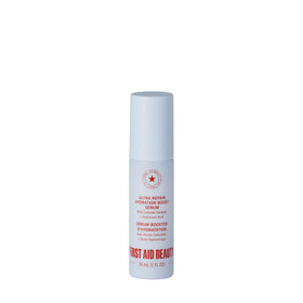 First Aid Beauty front packaging showing serum bottle and branding for easy recognition