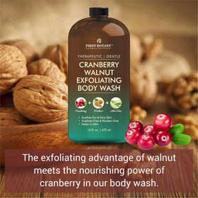 First Botany bottle in shower scene showing product in real-world use