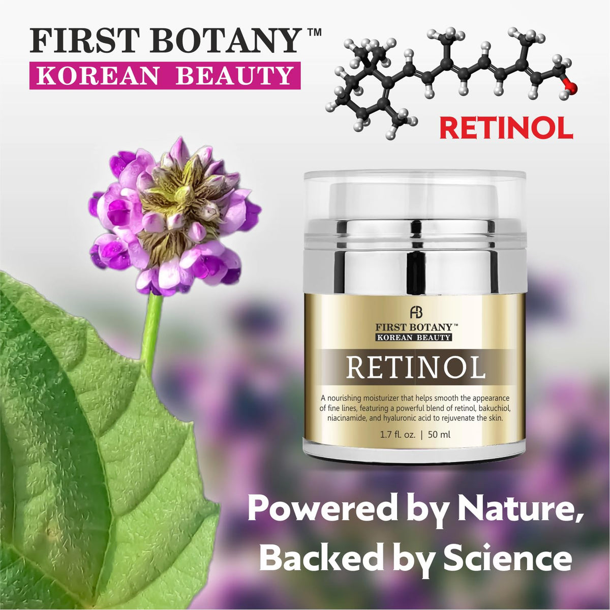 First Botany cream applied to neck in lifestyle scene for smoothing benefit