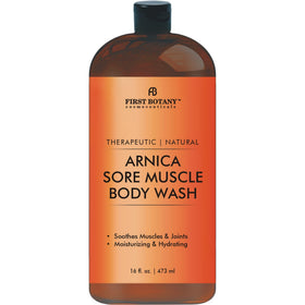 First Botany front packaging showing arnica label and benefits
