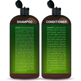 First Botany shampoo texture with charcoal particles demonstrating deep-cleansing benefit