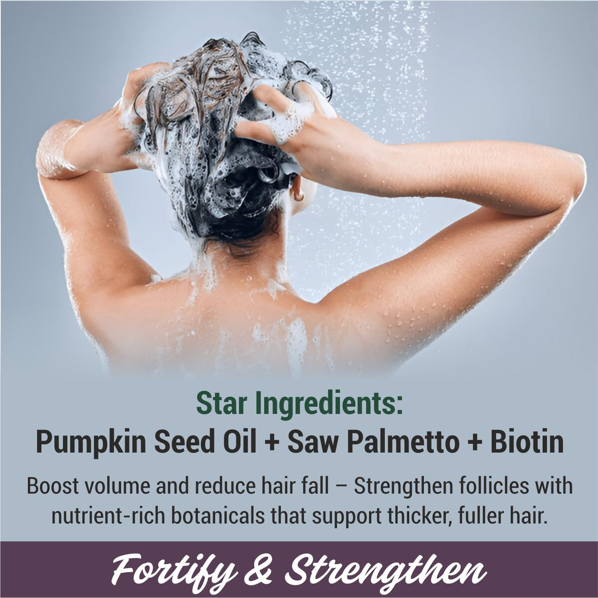 First Botany 16 fl oz bottle in hand showing size and travel-friendly scale