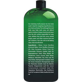 First Botany tea tree oil close-up highlighting active botanical ingredient