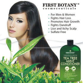 First Botany cream texture on hand showing smooth moisturizing consistency