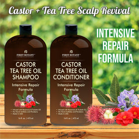 First Botany creamy shampoo texture detail showing rich hydration benefit
