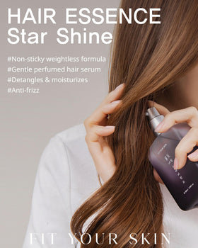 FIT YOUR SKIN pump dispenser releasing lightweight serum texture for easy controlled application