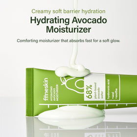 fitneskin open jar with avocado water hinting nourishing hydration