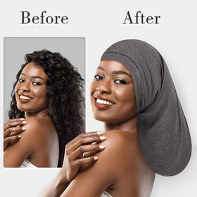 Fittia satin interior close-up protecting hair from friction and frizz