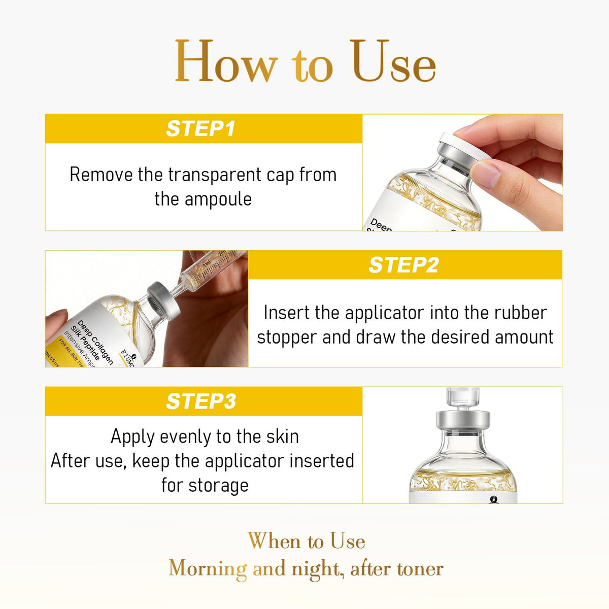 FIUMOT label close-up highlighting peptide and collagen ingredient blend