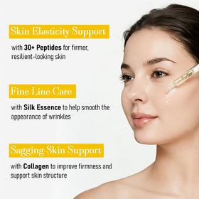 FIUMOT serum dropper application demonstrating precise controlled dosage