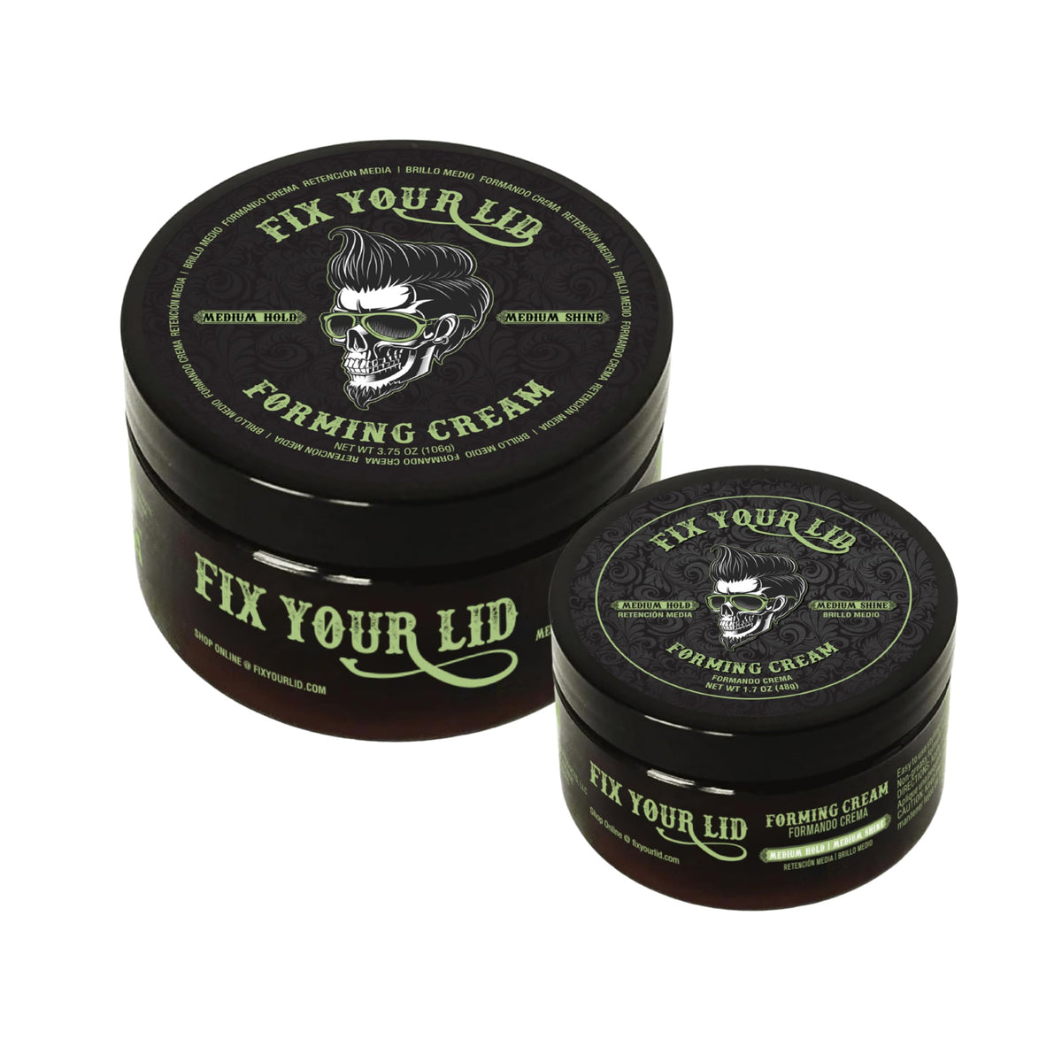 Fix Your Lid front packaging showing product and sizes for easy identification