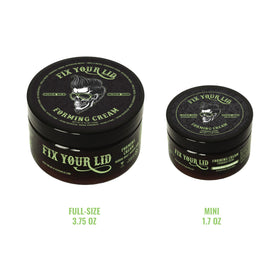 Fix Your Lid ingredient label close-up highlighting key moisturizing components