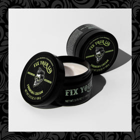Fix Your Lid styled backlook in lifestyle scene showing natural medium shine