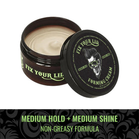 Fix Your Lid travel size beside full jar showing convenient portability