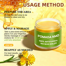 FIYADWZH applied to foot in lifestyle scene showing soothing, soothing relief