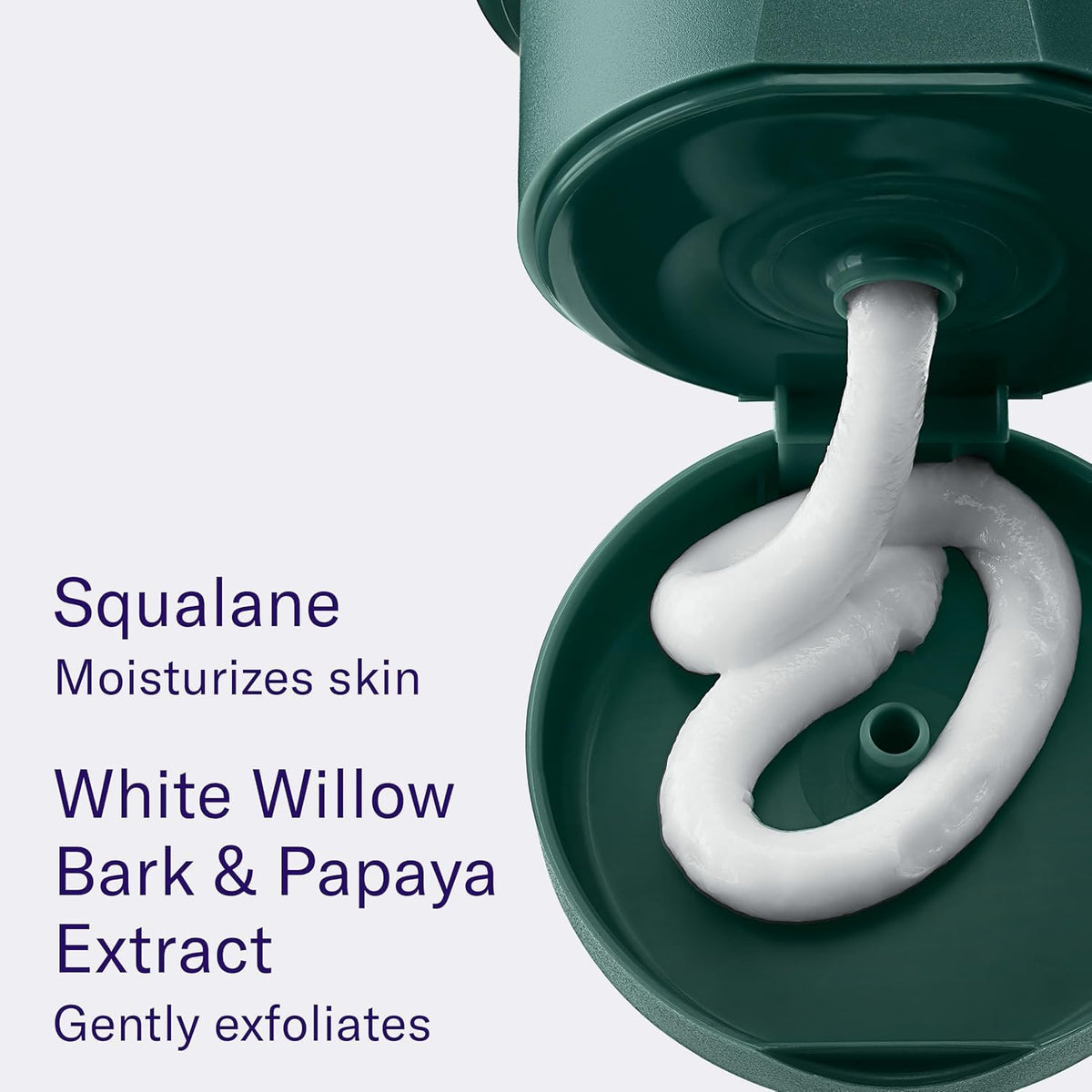 Flamingo lotion texture close-up showing creamy lightweight feel for quick absorption
