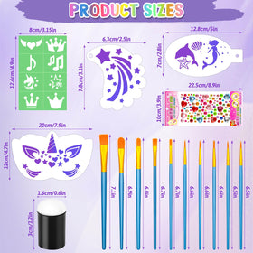 Flasoo sticker template sheets showing peel-and-apply convenience for quick accents