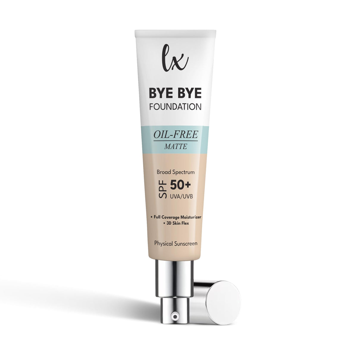 Flawless Radiance front packaging showing product and SPF 50 protection