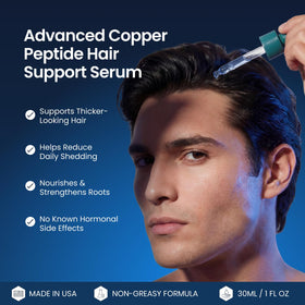 Fleava dropper dispensing serum onto fingertips for precise targeting benefit
