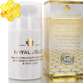 Fleur De Lis Naturals jar front view showing label and clean packaging benefit