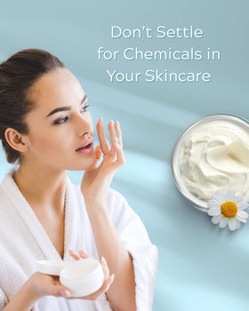 Fleur De Lis Naturals cream texture close-up illustrating fast absorption benefit