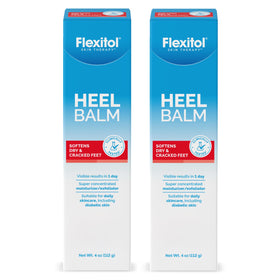 Flexitol front packaging twin pack showing product and benefits