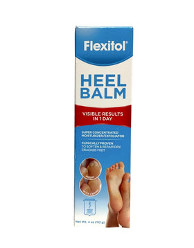 Flexitol front tube showing brand and product for visible relief