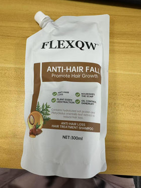 FLEXQW bathroom lifestyle setting showing integrated daily haircare routine